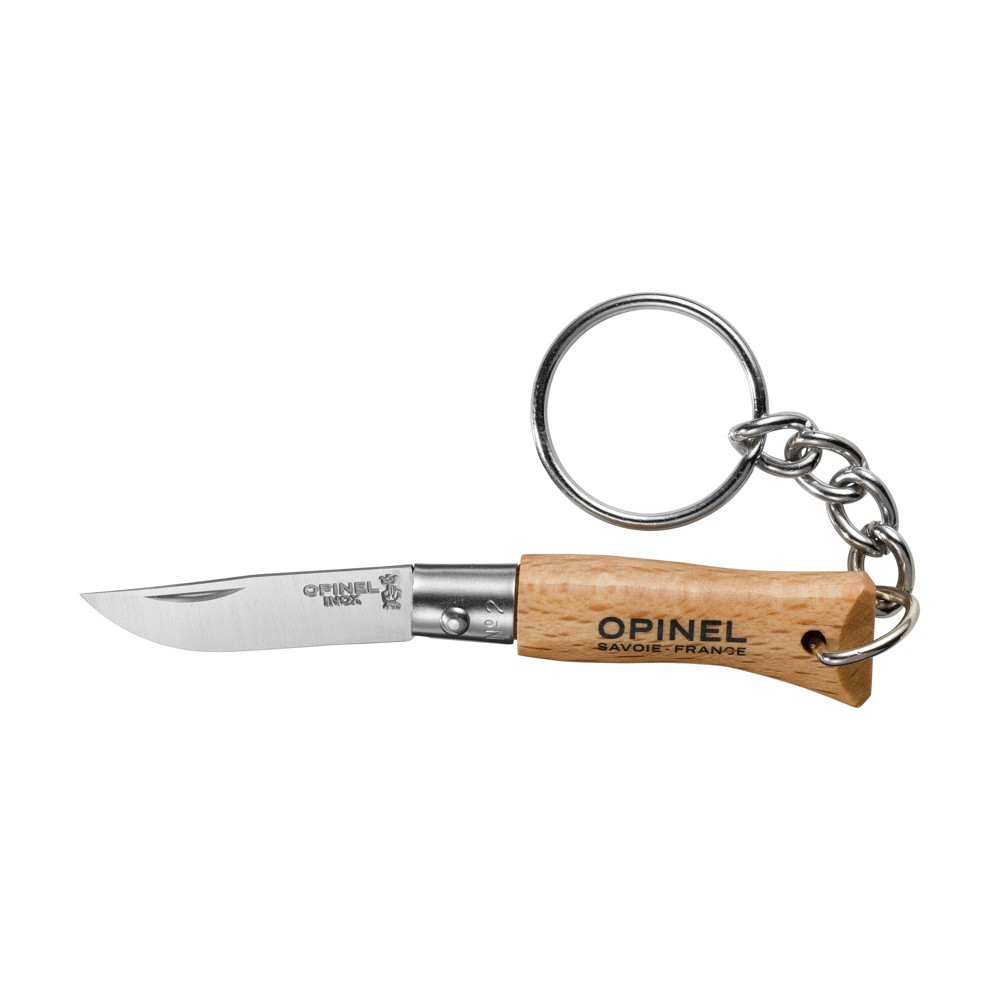 Opinel Schlüsselanhänger mit Taschenmesser No 02